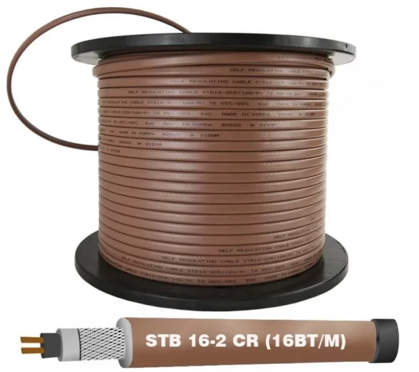 Кабель греющий EASTEC STB 16-2 CR
