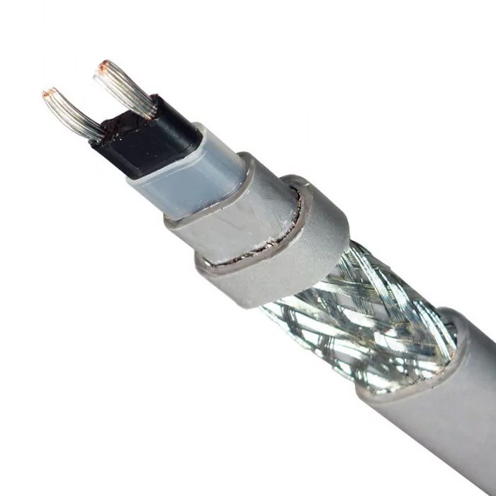 Decker SRF 30-2CR UV, 30 Вт — саморегулируемый греющий кабель для кровли и труб