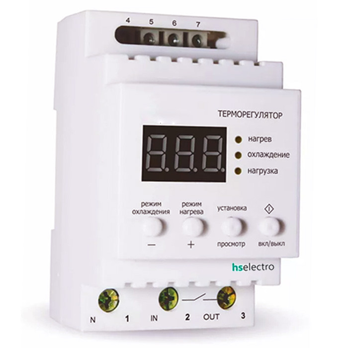 HS Electro ТР32У2, цифровой терморегулятор для систем обогрева