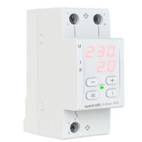 Реле напряжения c контролем тока Welrok VI-40 red